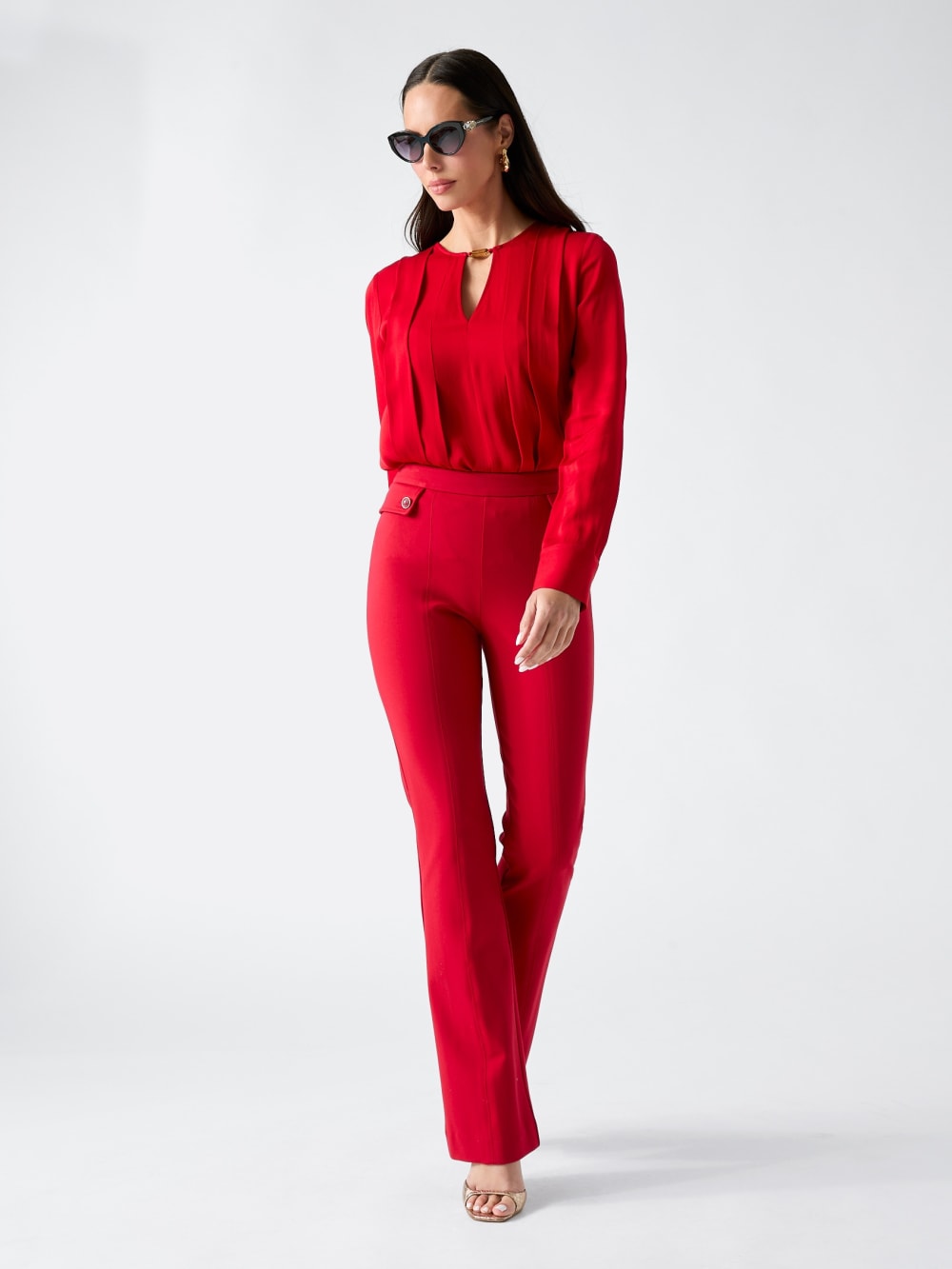 Anita Keyhole Blouse - Image 6