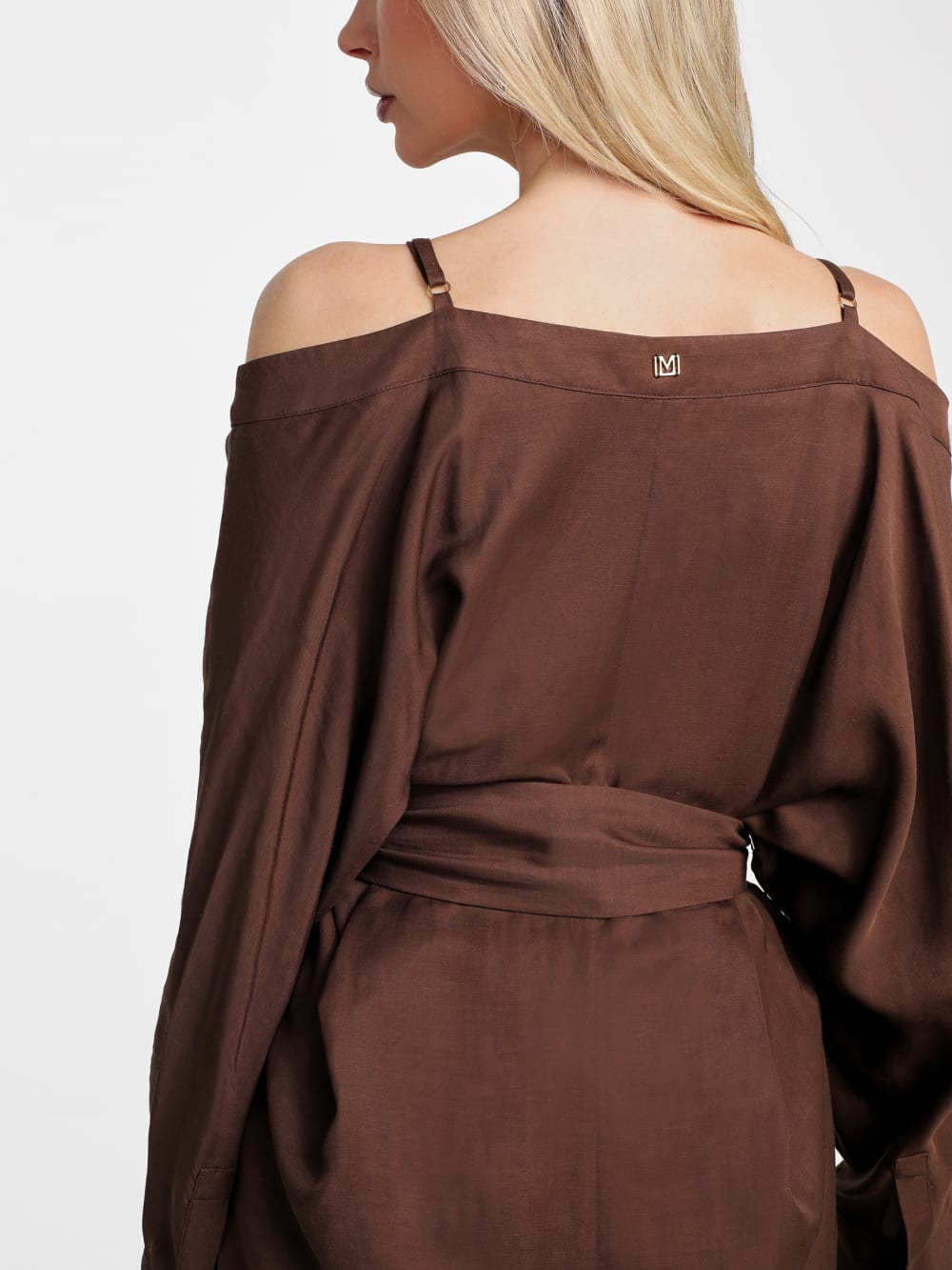 Eco Greta Linen-Blend Wrap Tunic - Image 5