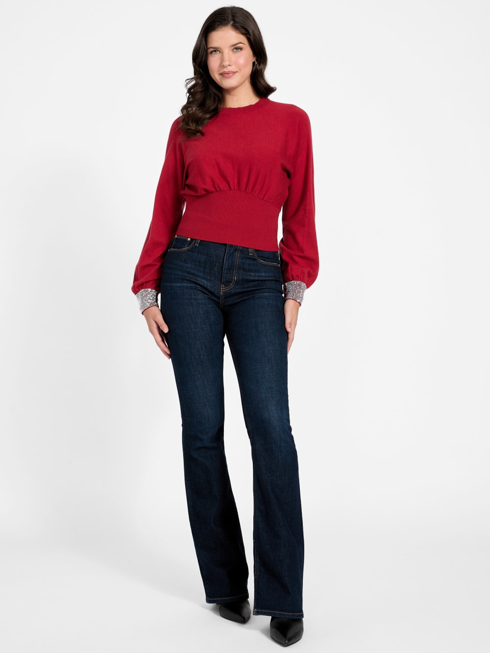 Eco Posa Bling Cuff Sweater - Image 2