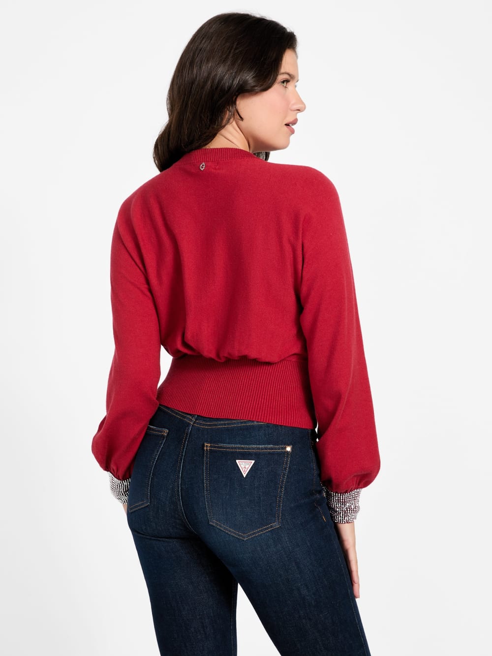 Eco Posa Bling Cuff Sweater - Image 4