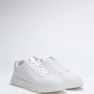Wulfred Embossed Low-Top Sneakers