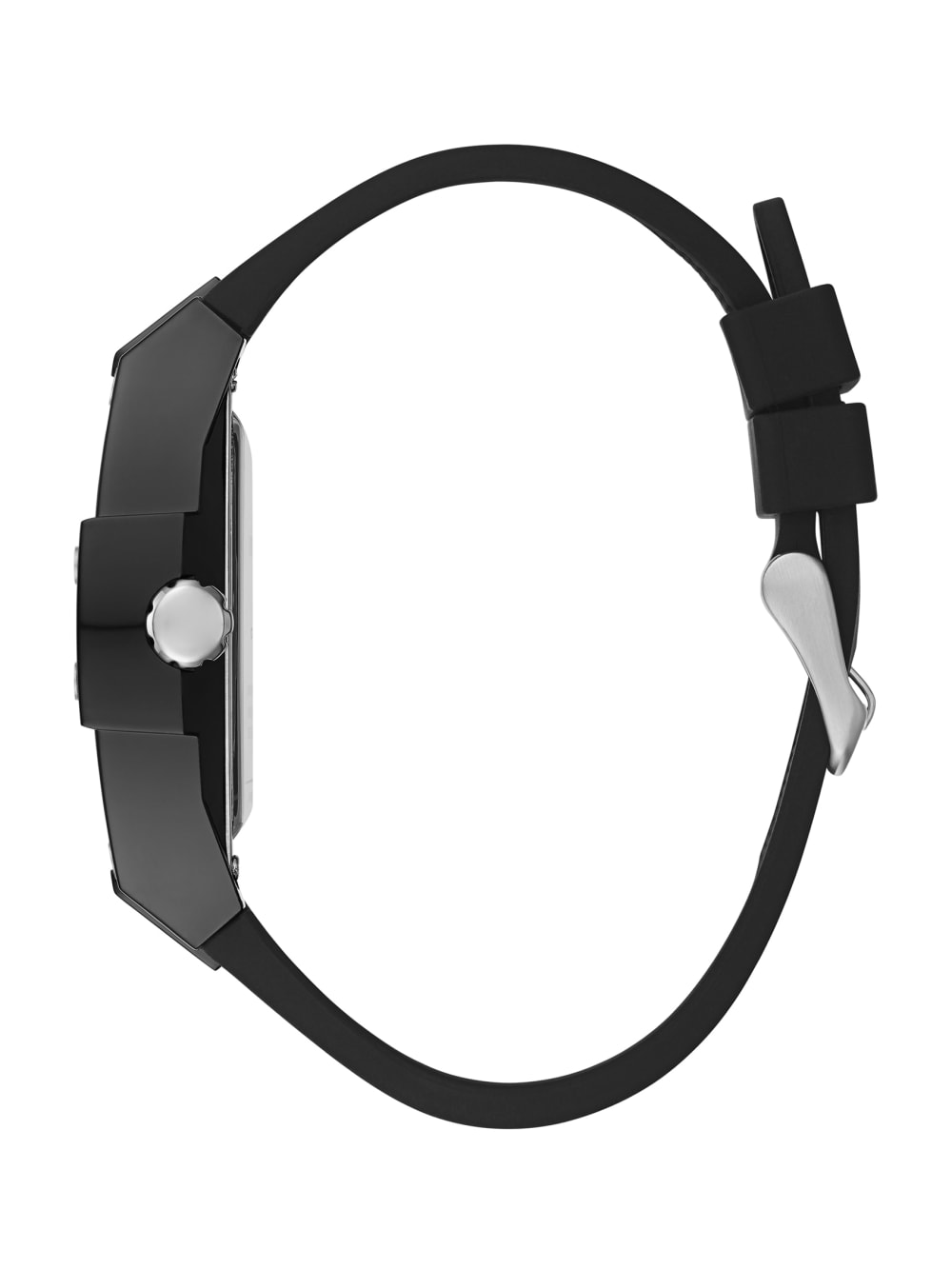 Black And Silver-Tone Multifunction Watch - Image 2