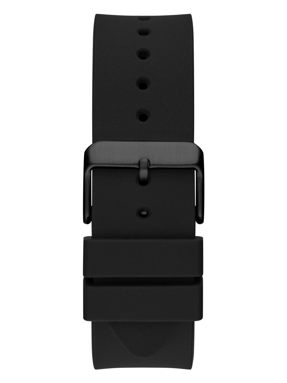 Rose Gold-Tone and Black Silicone Multifunction Watch - Image 3