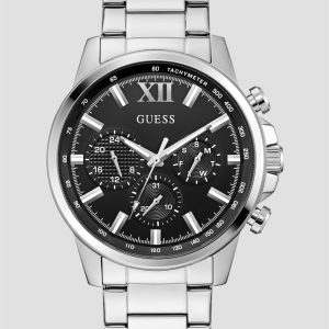 Silver-Tone Multifunction Watch