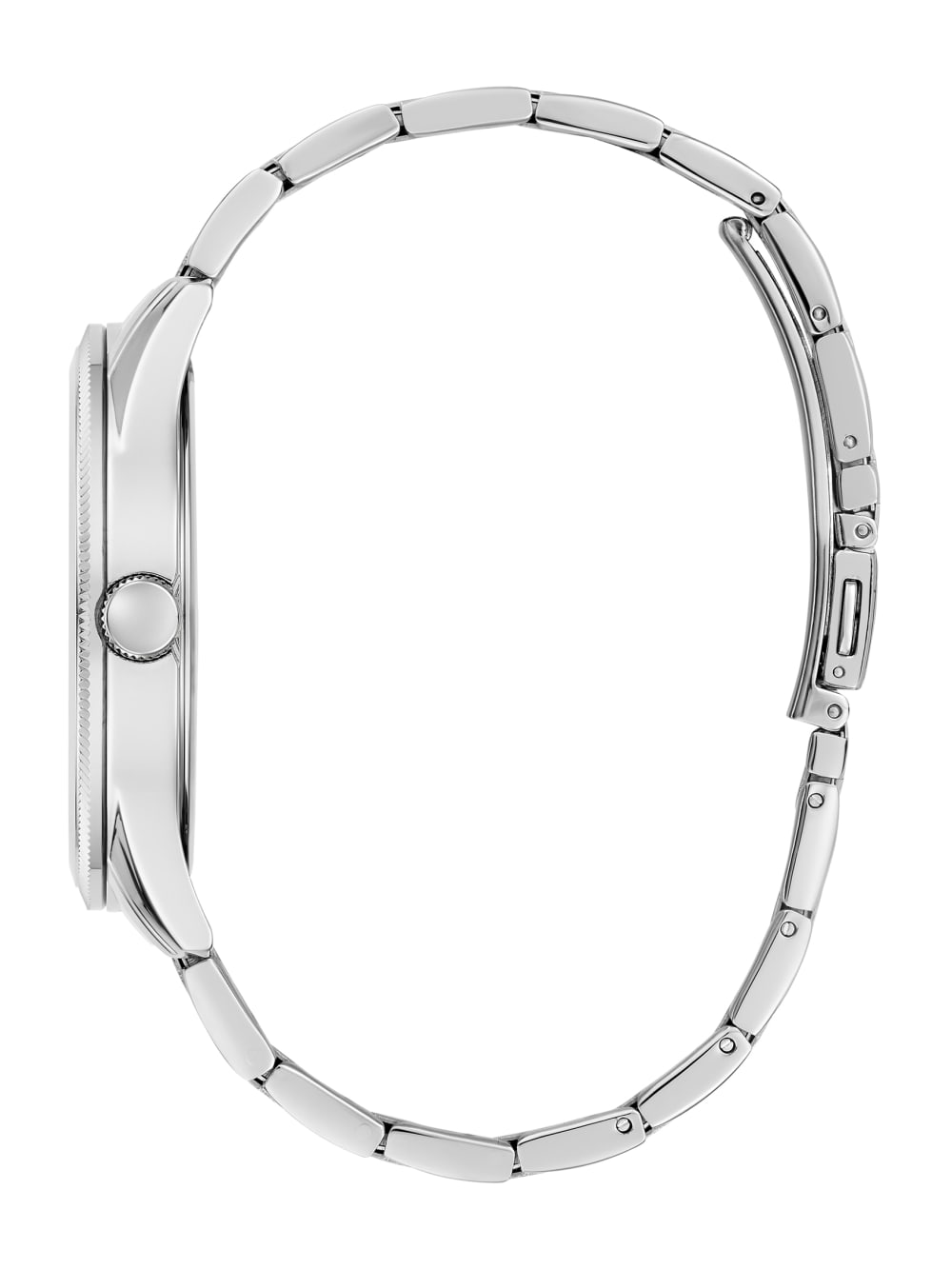 Silver-Tone and Blue Analog Watch - Image 2