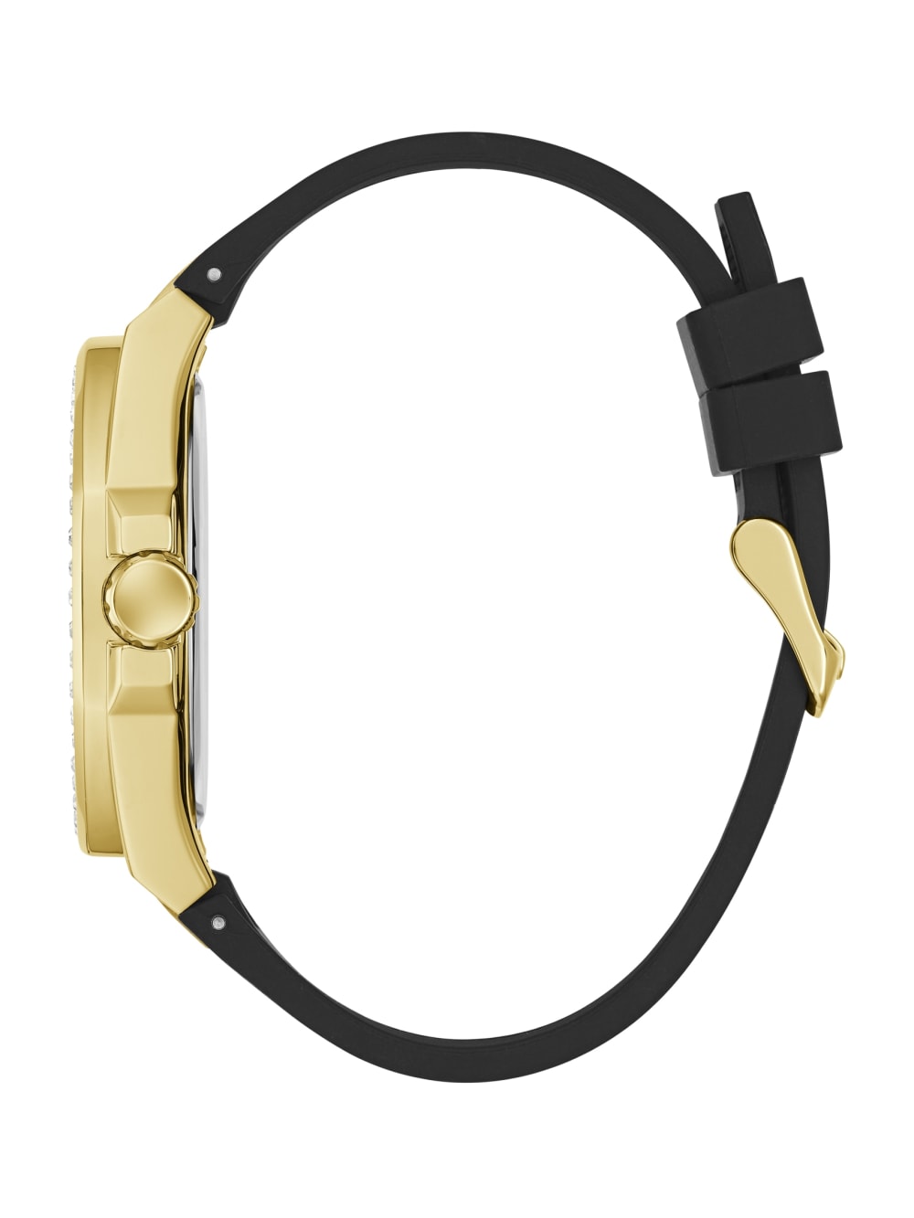 Gold-Tone and Black Multifunctional Watch - Image 3