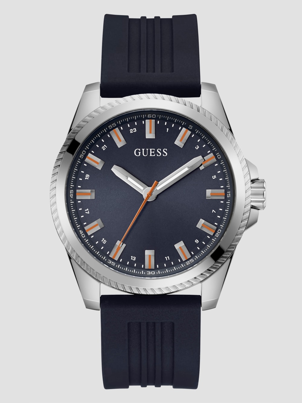 Champ Black Analog Silicon Watch