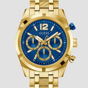 Gold-Tone Chronograph Watch