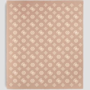 Fleece Peony Blanket