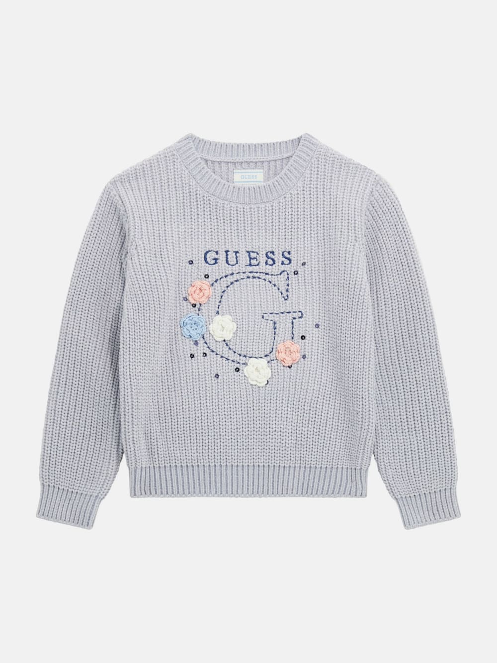 Embroidered logo sweater