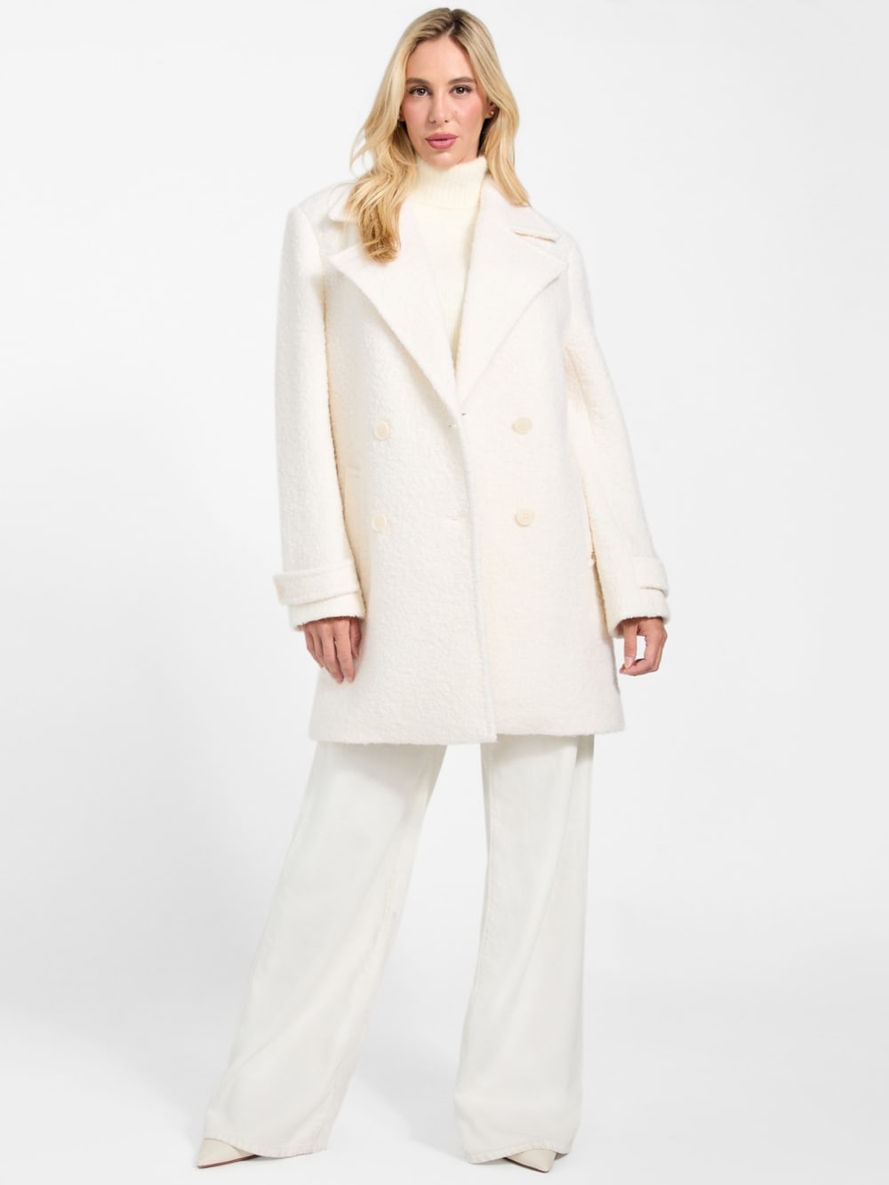 Eco Leona Wool-Blend Peacoat - Image 2