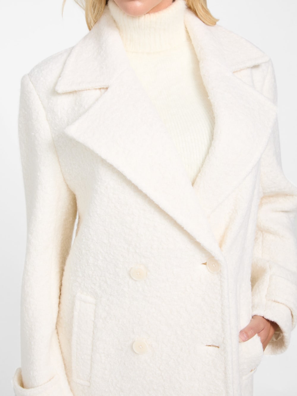 Eco Leona Wool-Blend Peacoat - Image 3