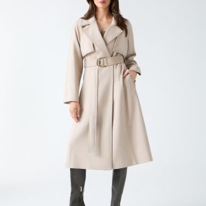 Natalie Longline Trench Coat