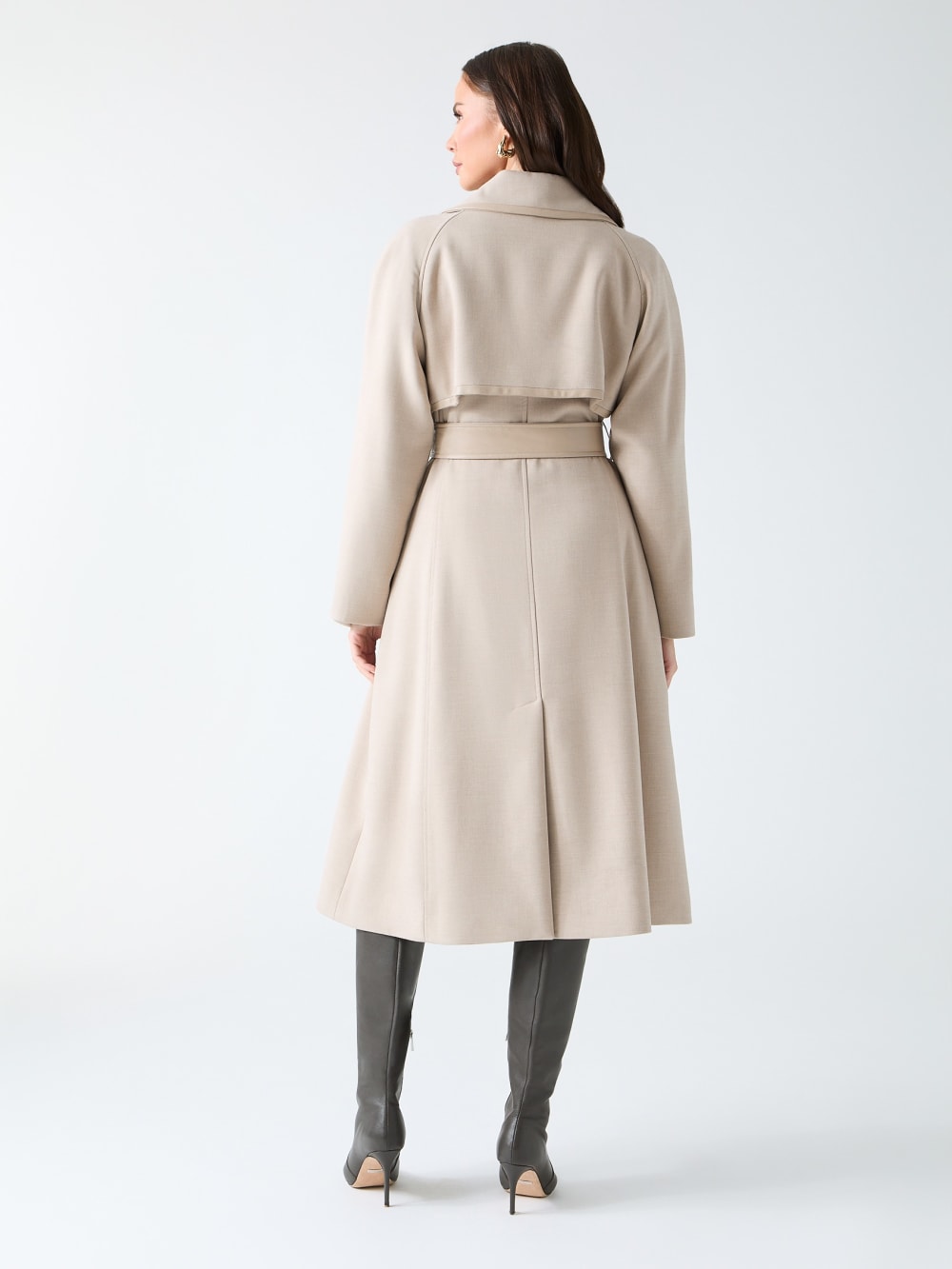 Natalie Longline Trench Coat - Image 4