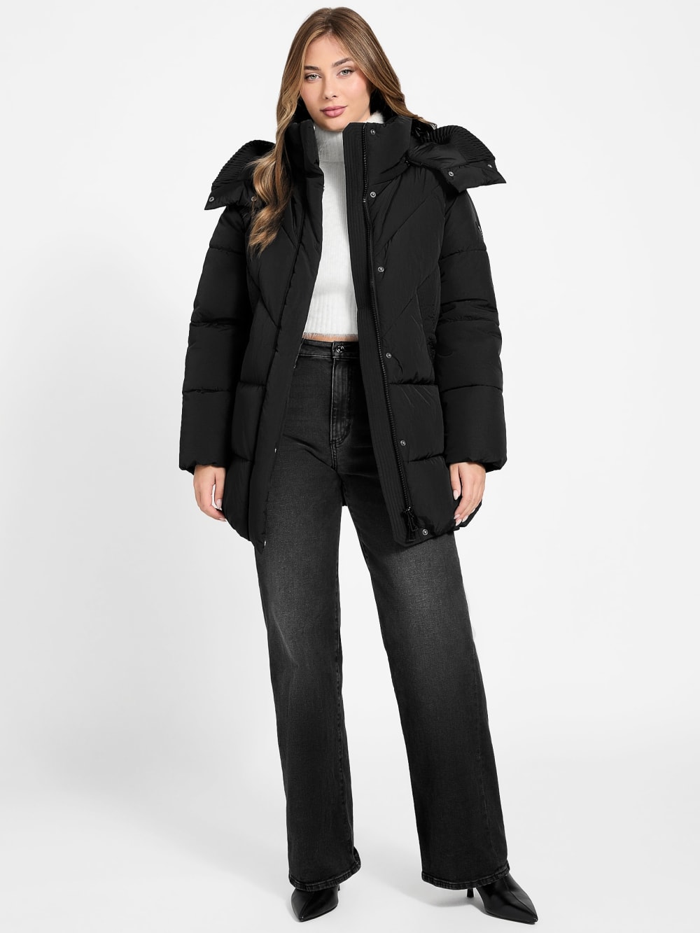 Eco Eleonor Hooded Puffer Jacket - Image 2