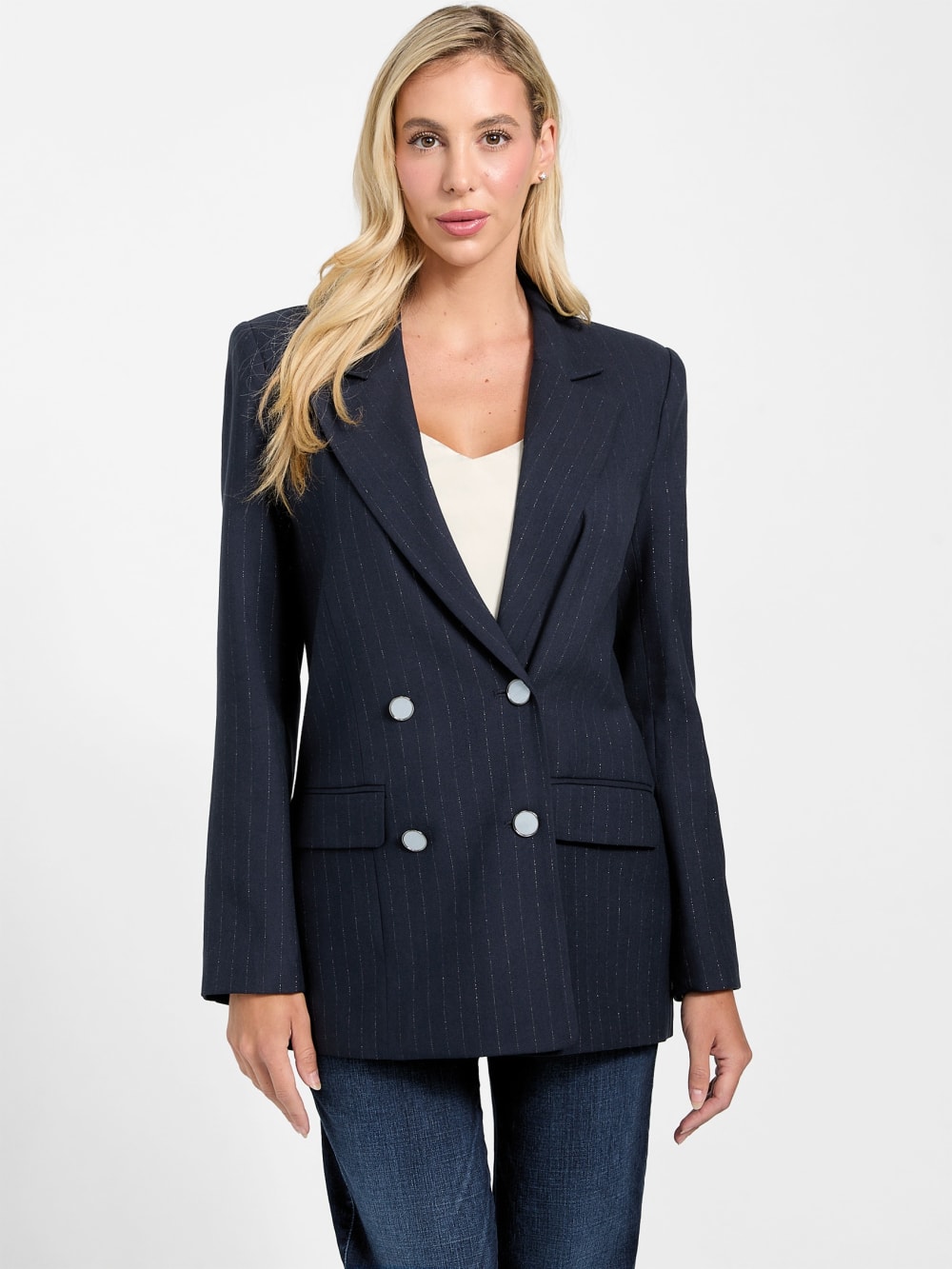Eco Zanita Double-Breasted Blazer
