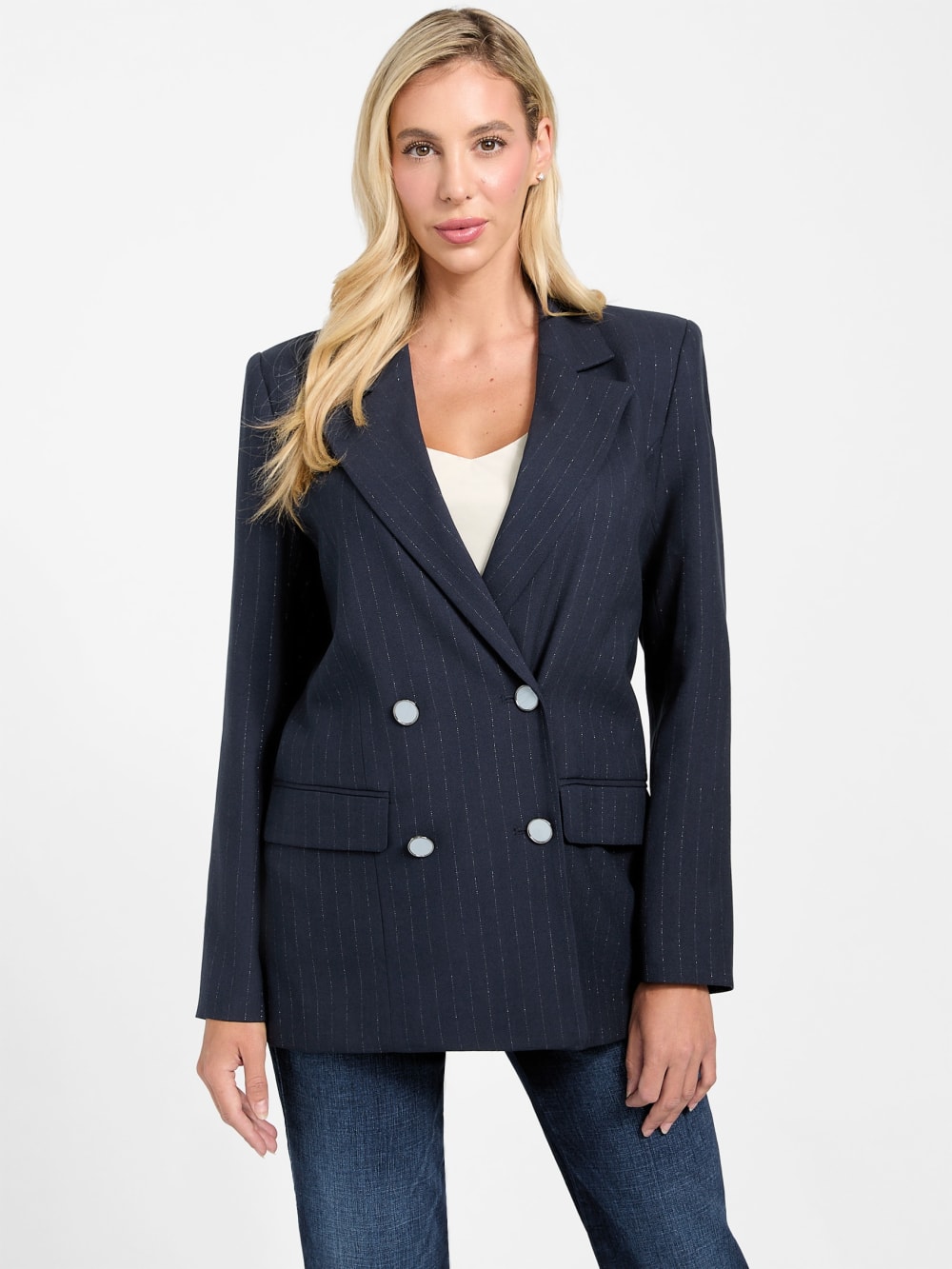 Eco Zanita Double-Breasted Blazer - Image 5