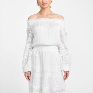 Audrey Off-the-Shoulder Mini Dress