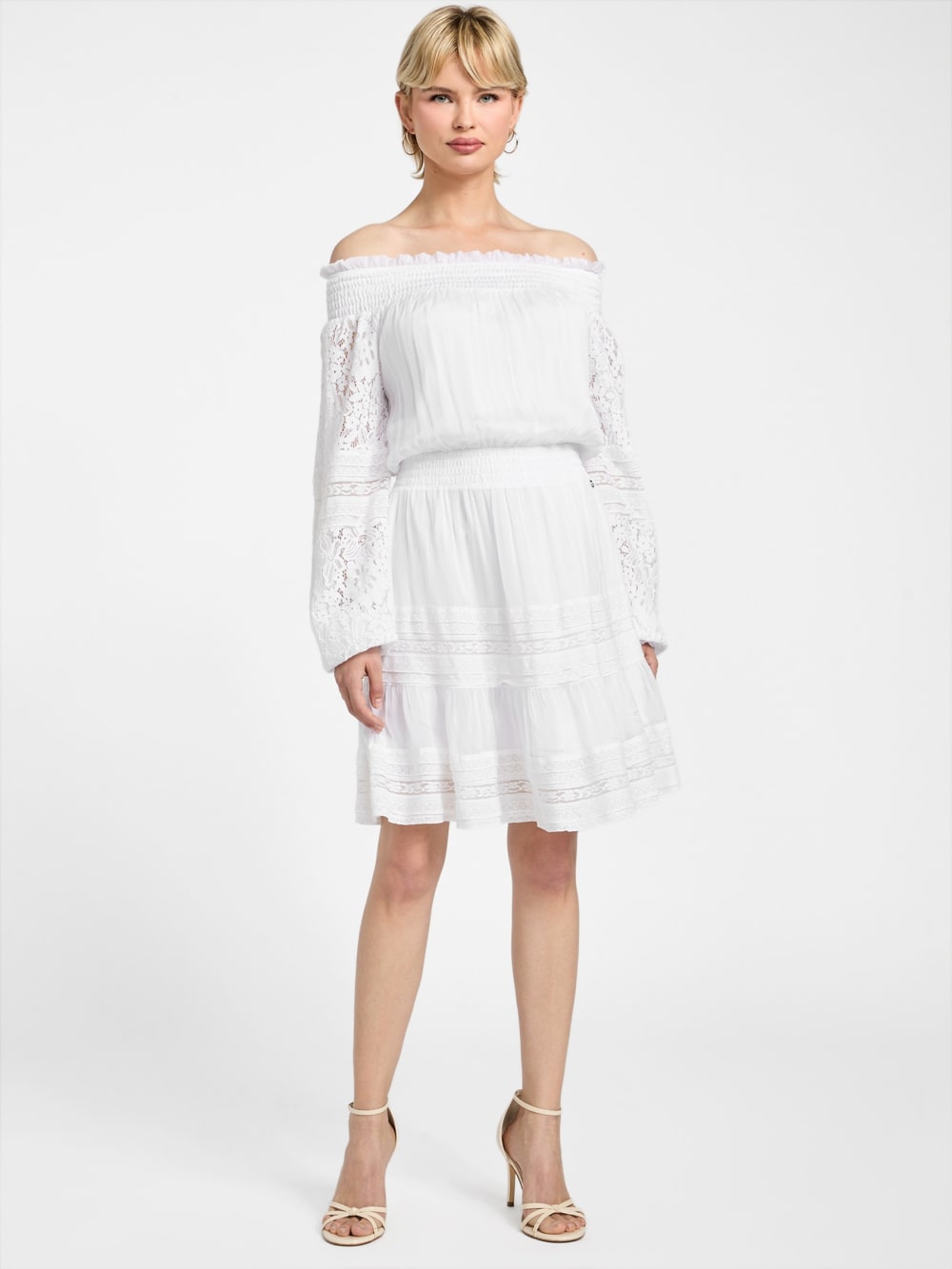 Audrey Off-the-Shoulder Mini Dress - Image 2