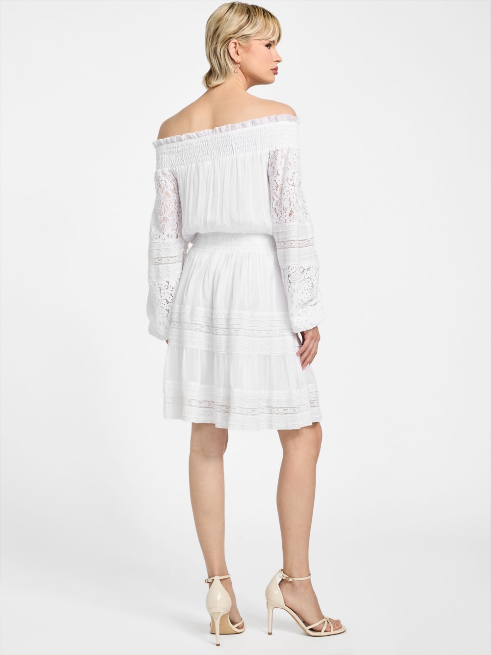 Audrey Off-the-Shoulder Mini Dress - Image 4