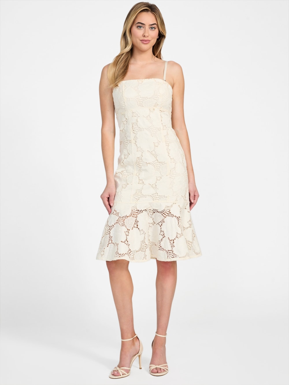 Maisy Strapless Lace Dress - Image 2