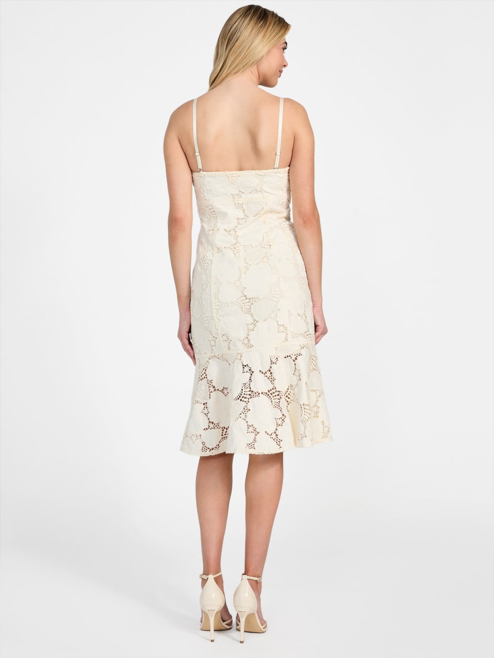 Maisy Strapless Lace Dress - Image 4
