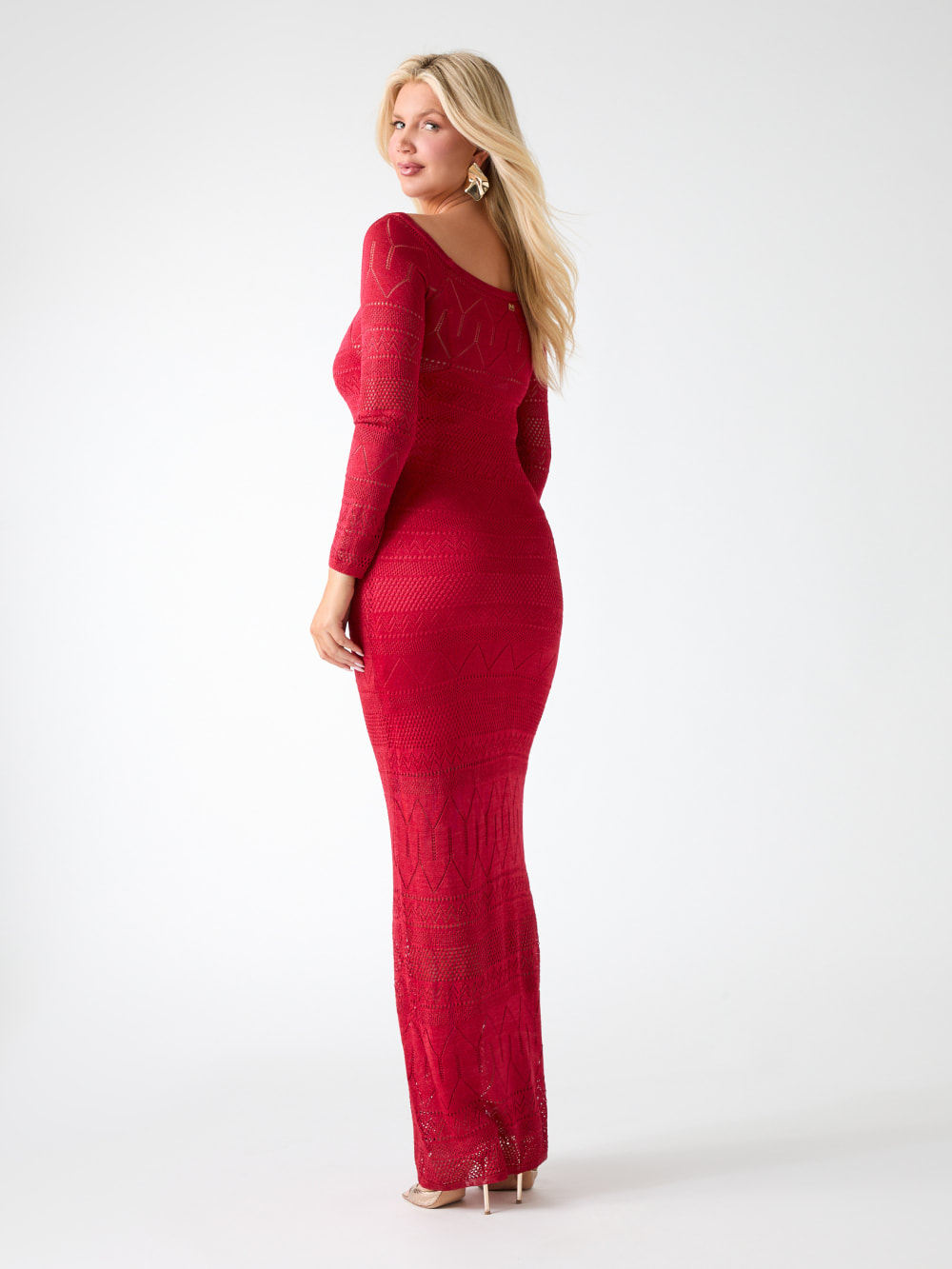 Hydra Maxi Sweater Dress - Image 4