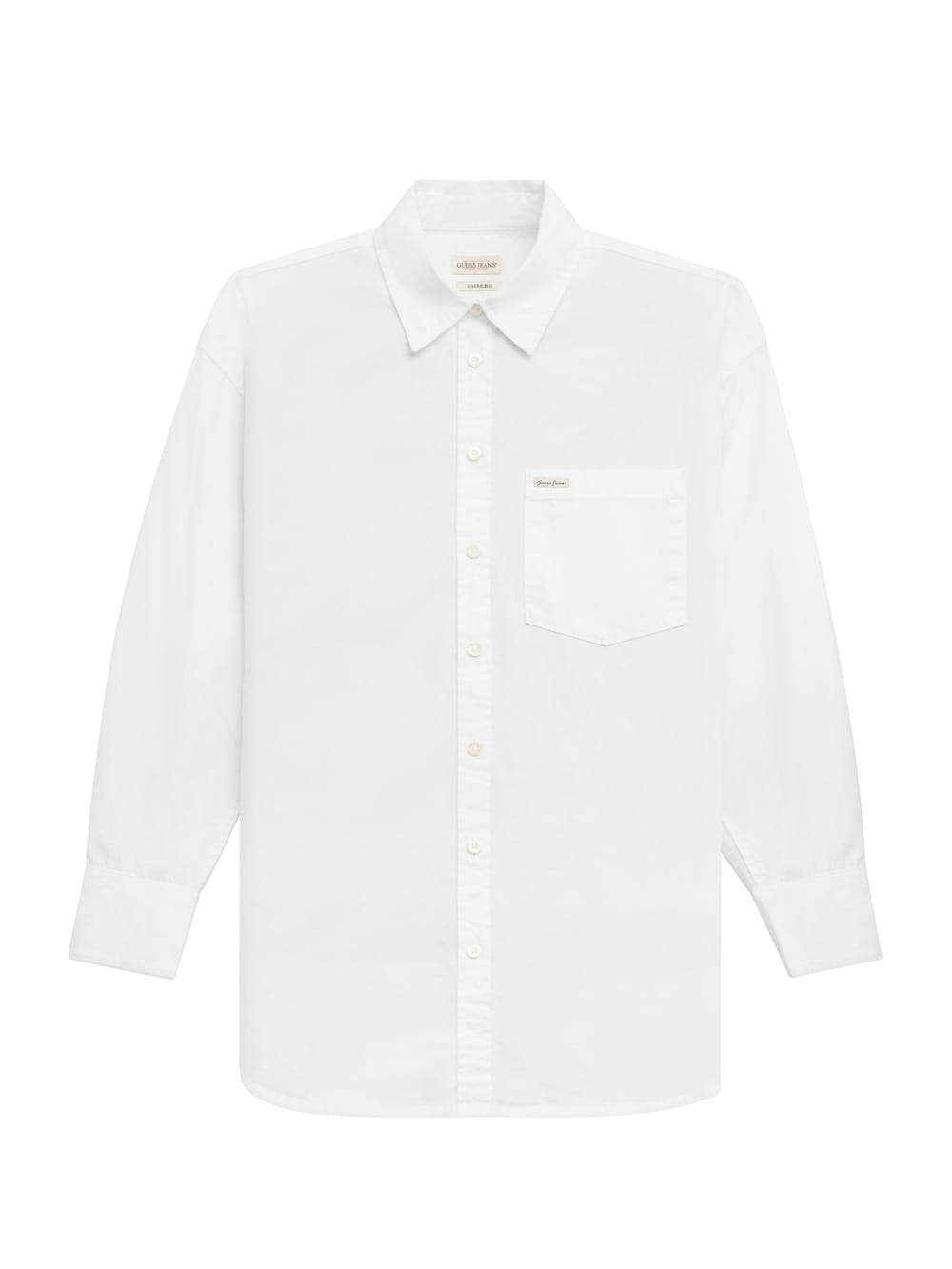 Oversized Long-Sleeve Pocket Shirt - Image 3