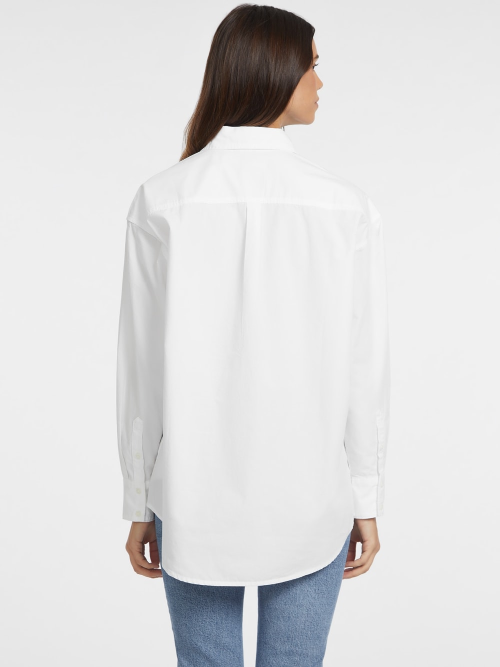 Oversized Long-Sleeve Pocket Shirt - Image 6