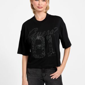 Eco Rhinestone 81 Oversized Tee