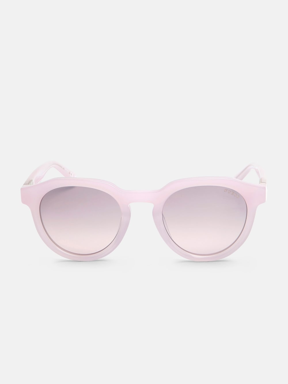 Oversized Round Plastic Sunglasses