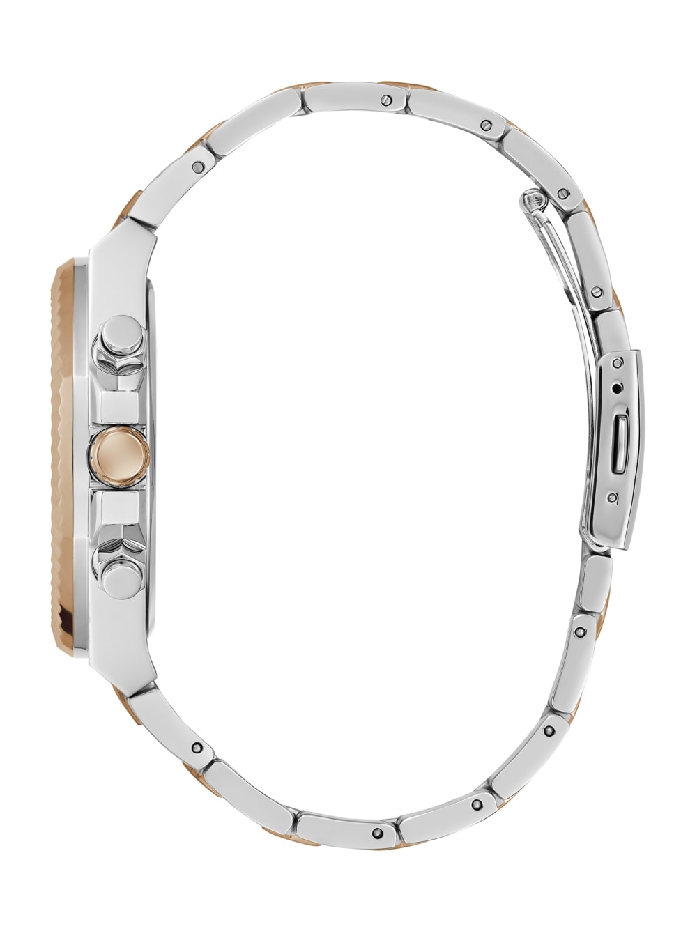 Two-Tone and Navy Multifunction Watch - Image 2