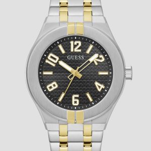Gold and Silver-Tone Analog Watch