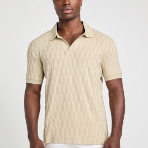 Jacquard Knit Polo