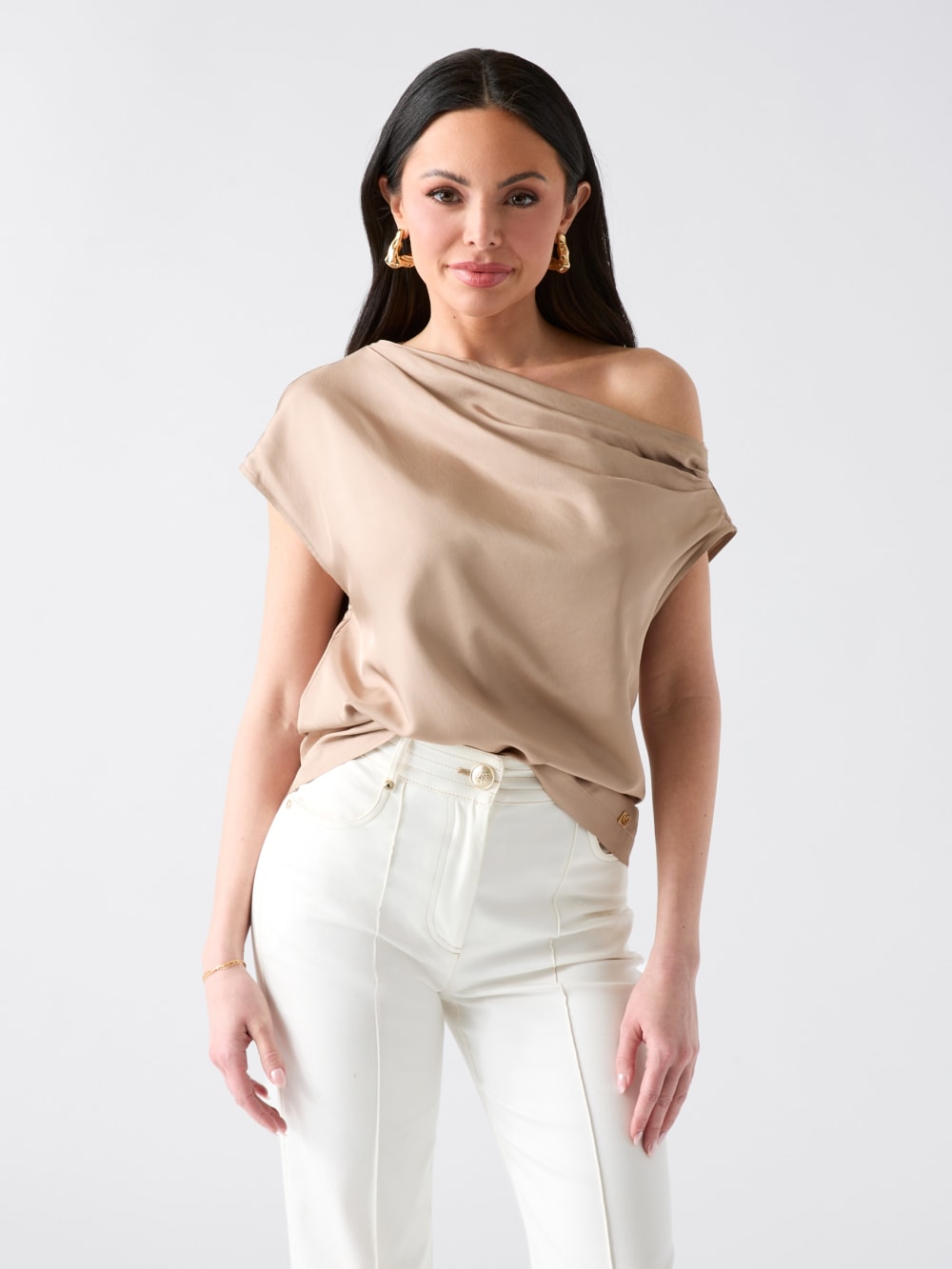 Dorian Draped Top