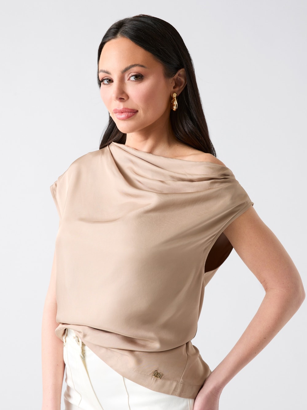 Dorian Draped Top - Image 3