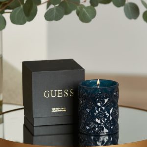 Diamond-Cut Peony Candle