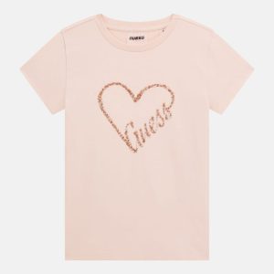 Eco MiniMe Sequin Heart Tee (4-16)