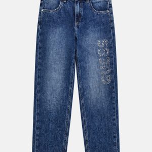 Rigid Denim Jeans (7-16)