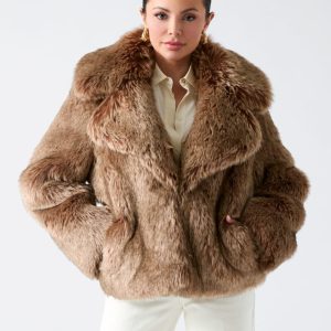 Duchesse Faux-Fur Jacket