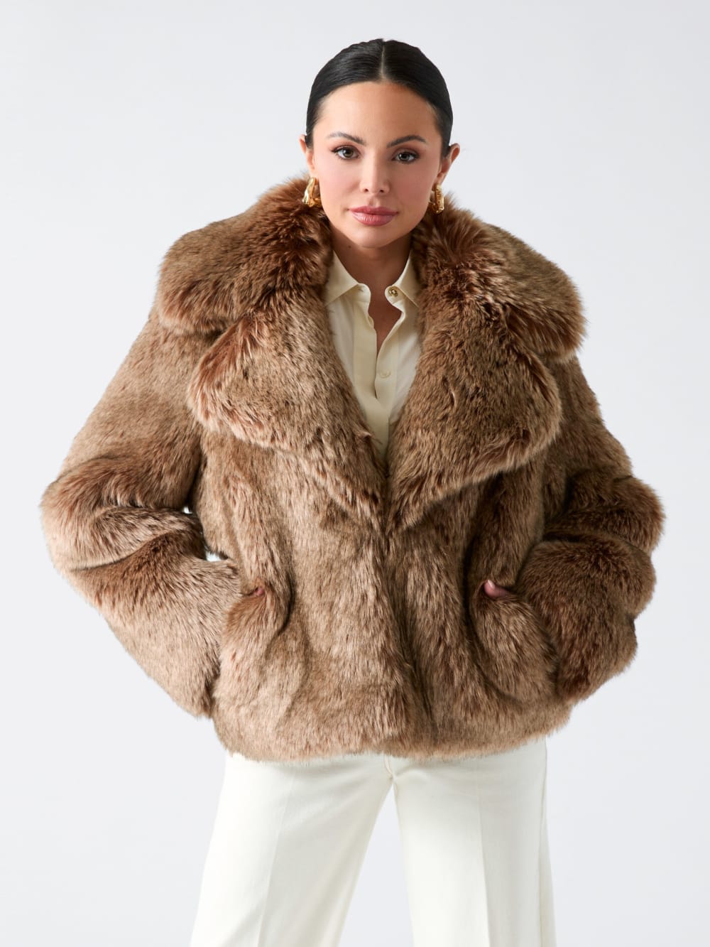 Duchesse Faux-Fur Jacket