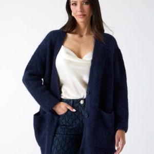 Michaela Alpaca-Blend Cardigan
