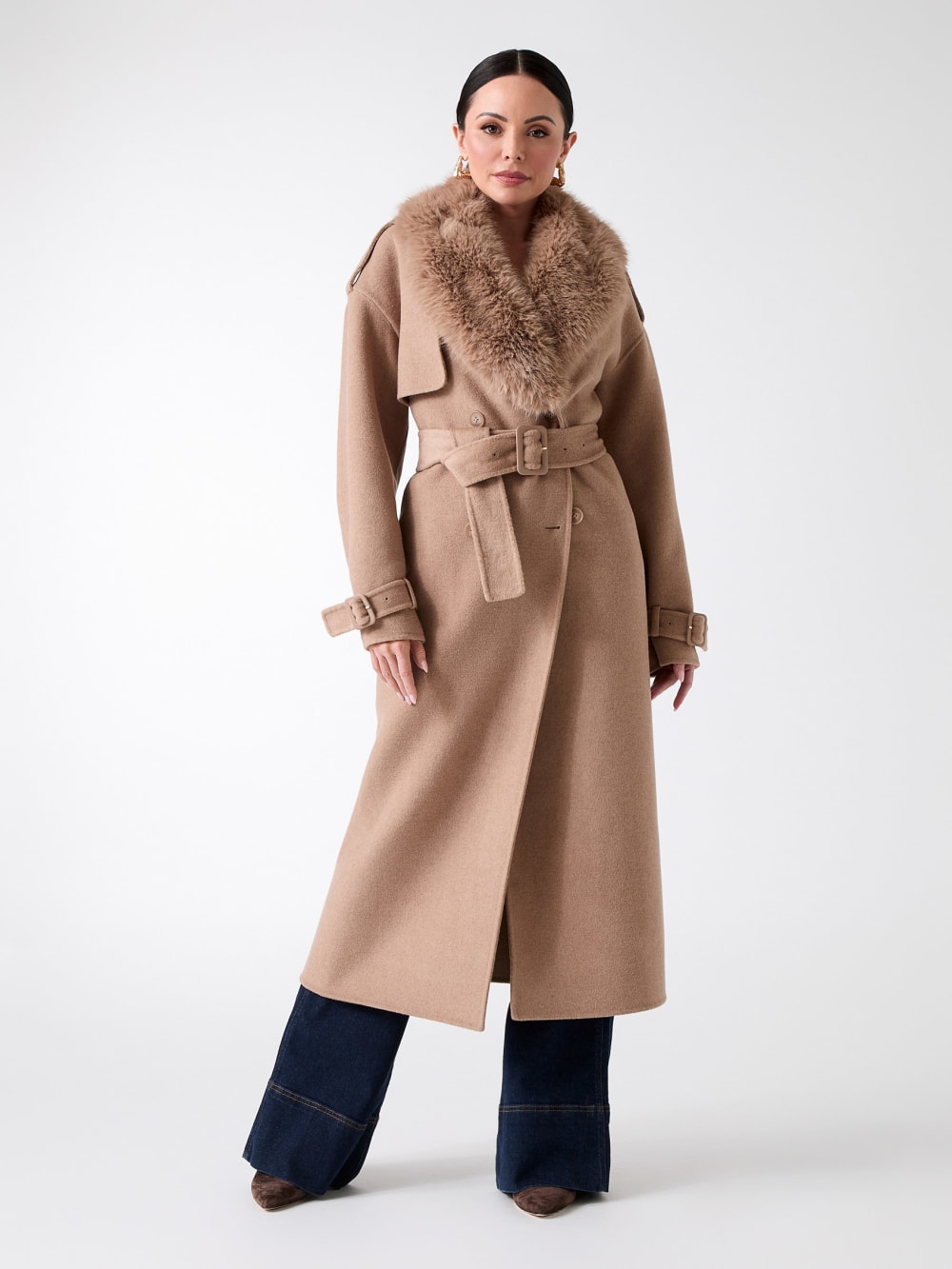 Ella Double-Breasted Coat
