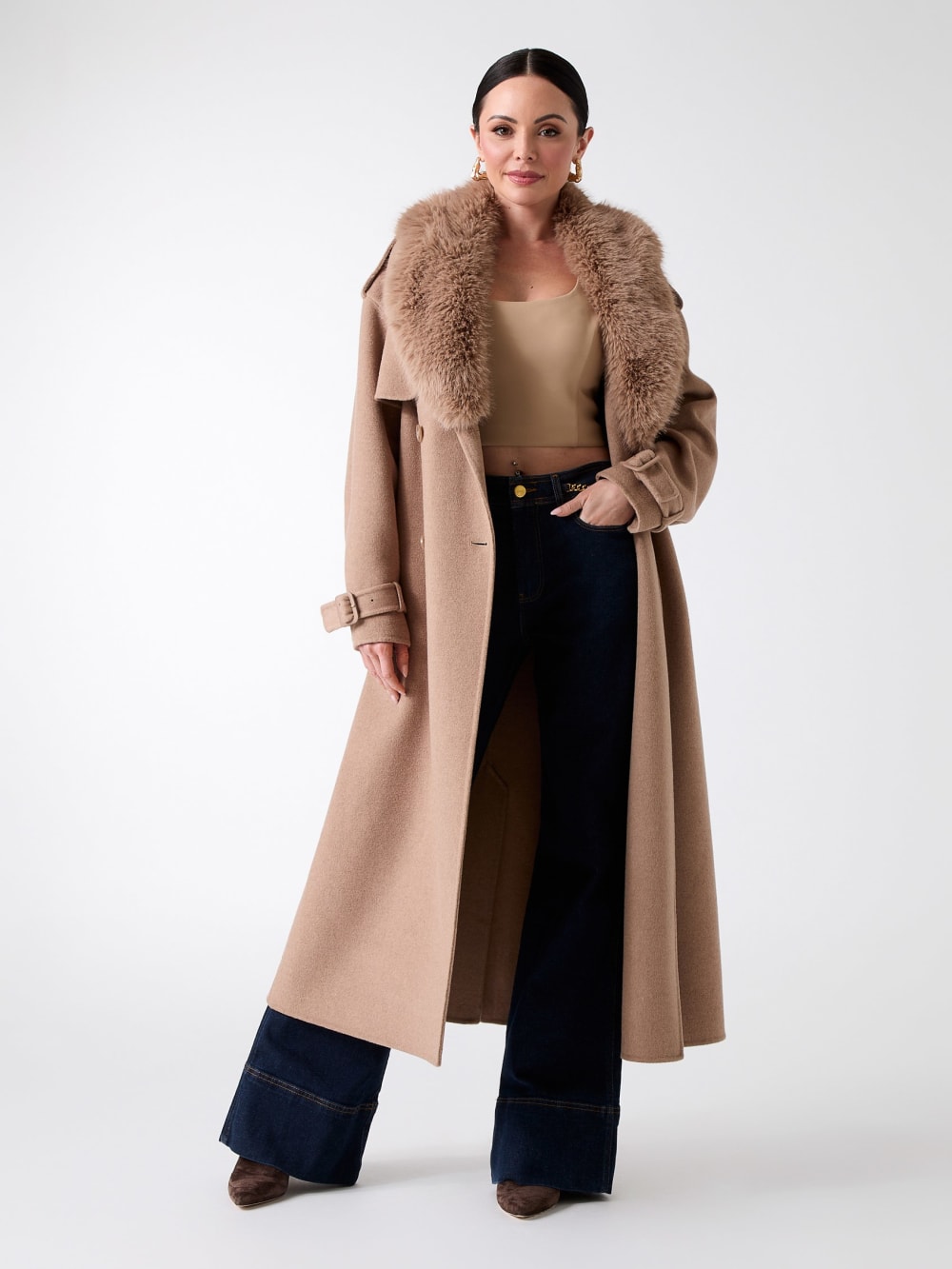 Ella Double-Breasted Coat - Image 2