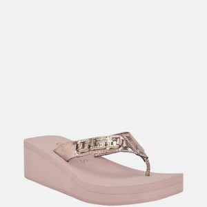 Elowen G Buckle Wedge Sandals