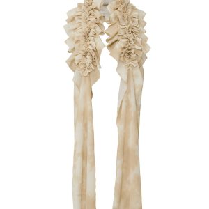 ruffle scarf