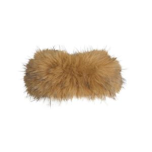 faux-fur choker necklace