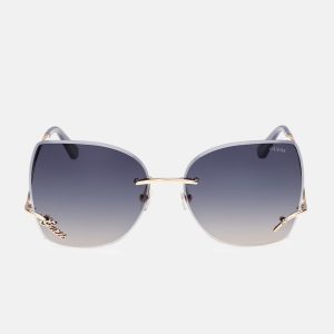 Raelynn Square Rimless Sunglasses