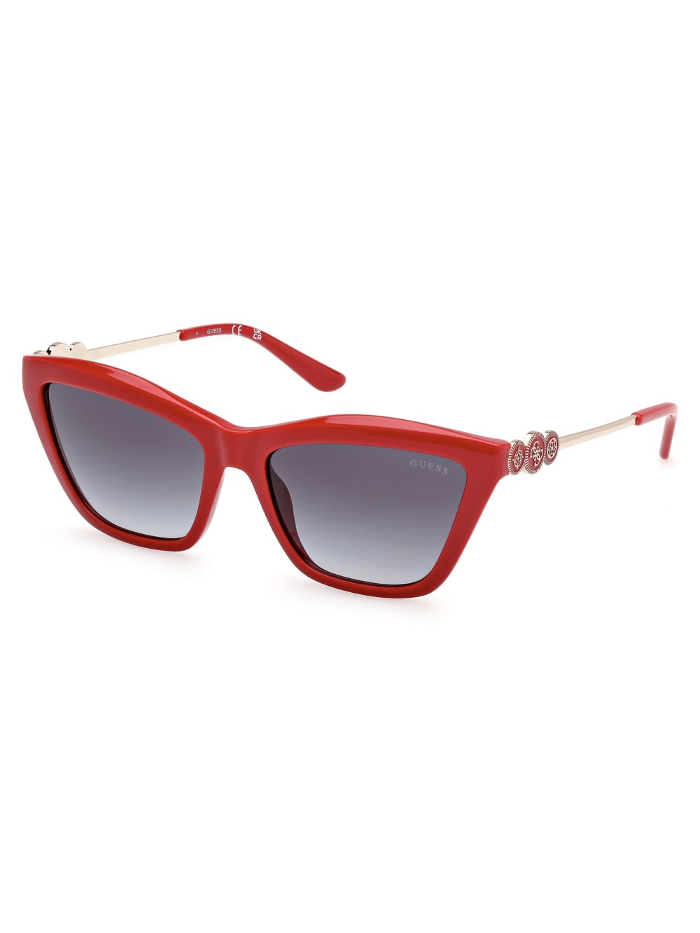 Cat-Eye Signature Plastic Sunglasses - Image 2