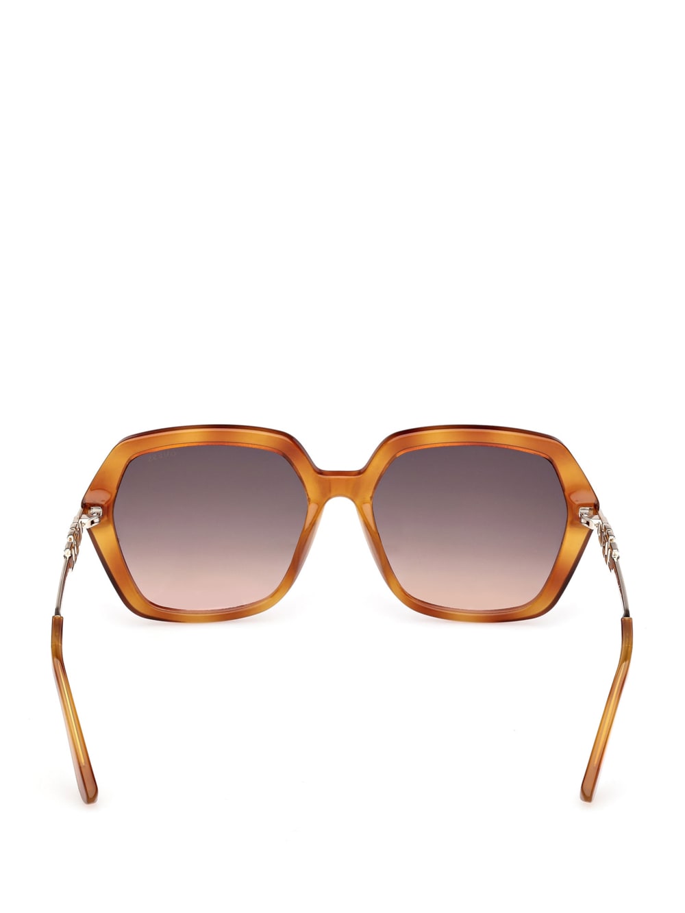 Square-Geometric Plastic Sunglasses - Image 3